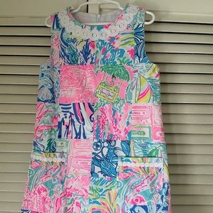 Lilly Pulitzer shift dress, size 7